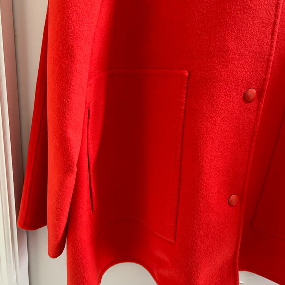 Banana Republic Wool-Blend Coat - Orange - Size XXL NWT - Picture 7 of 11